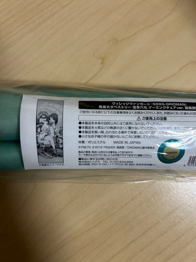 SSSS.GRIDMAN×ヴィレッジヴァンガード　宝多六花 等身大タペストリー