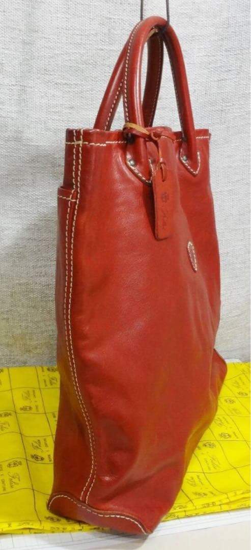 美品　00101　 Felisi フェリージ　レザー　トートバッグ　ハンドバック