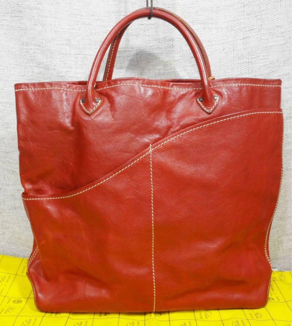 美品　00101　 Felisi フェリージ　レザー　トートバッグ　ハンドバック