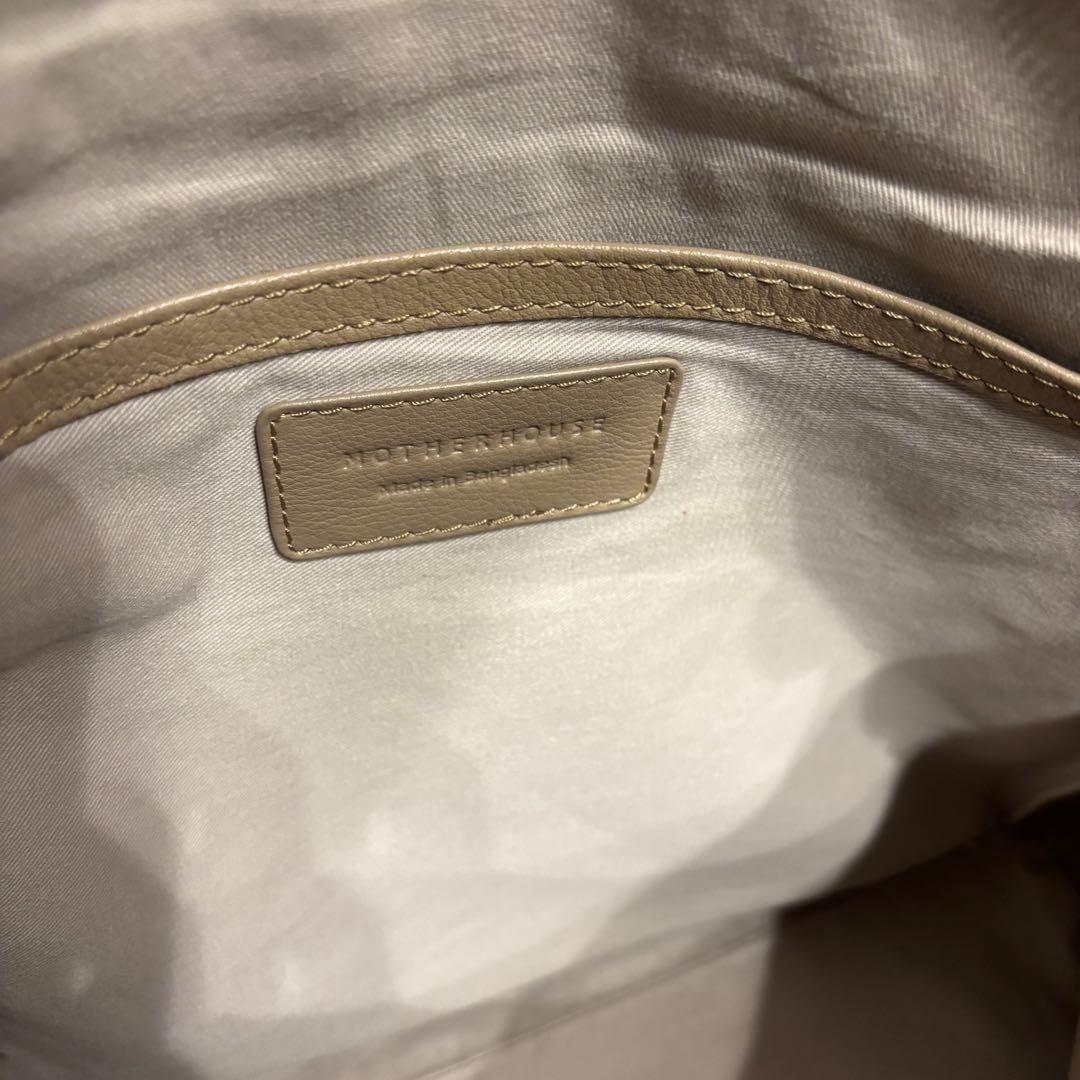 美品 マザーハウス ヨゾラ 2way リュック　トートバッグ ベージュ