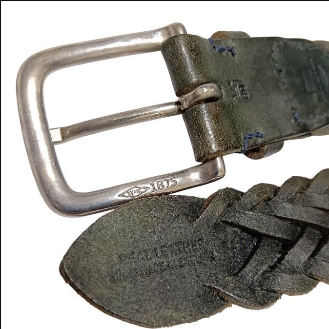 ホワイトハウスコックス メッシュベルト グリーン 32/80 32mm