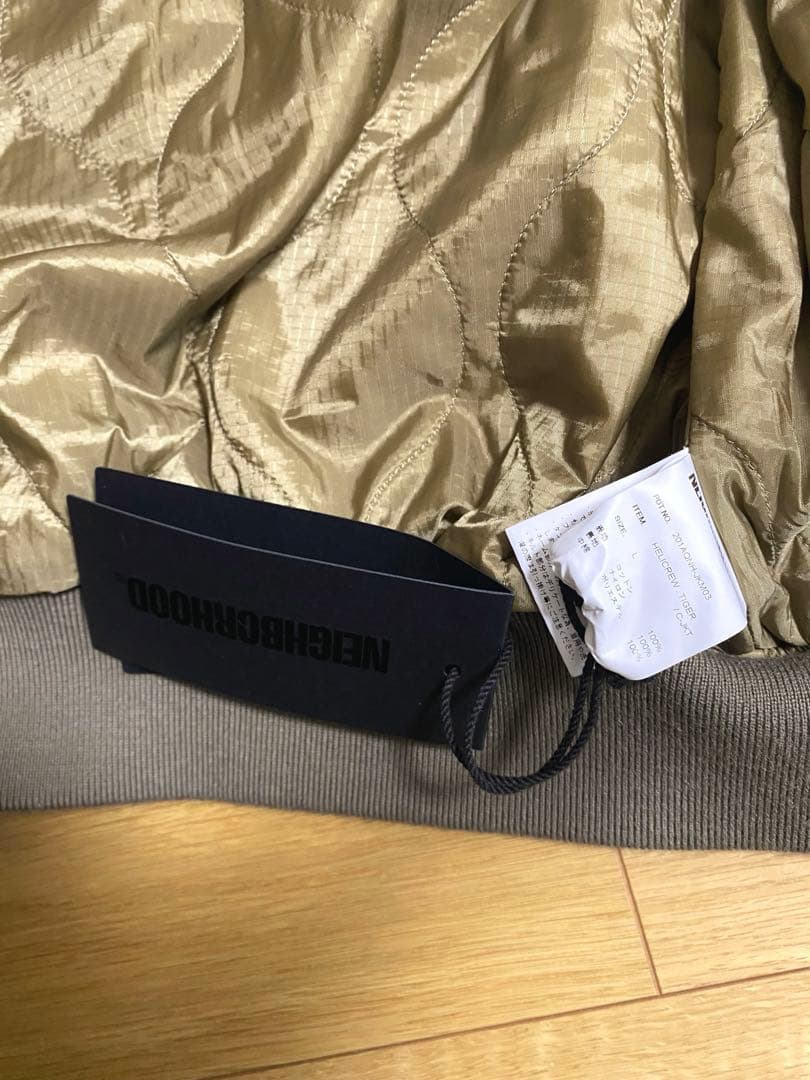 新品未使用　NEIGHBORHOOD タイガーカモ　フライトジャケット