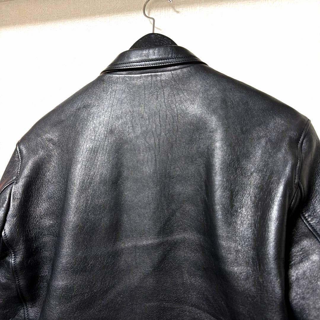 addict clothes AD-01 シープスキン　40 シングルライダース