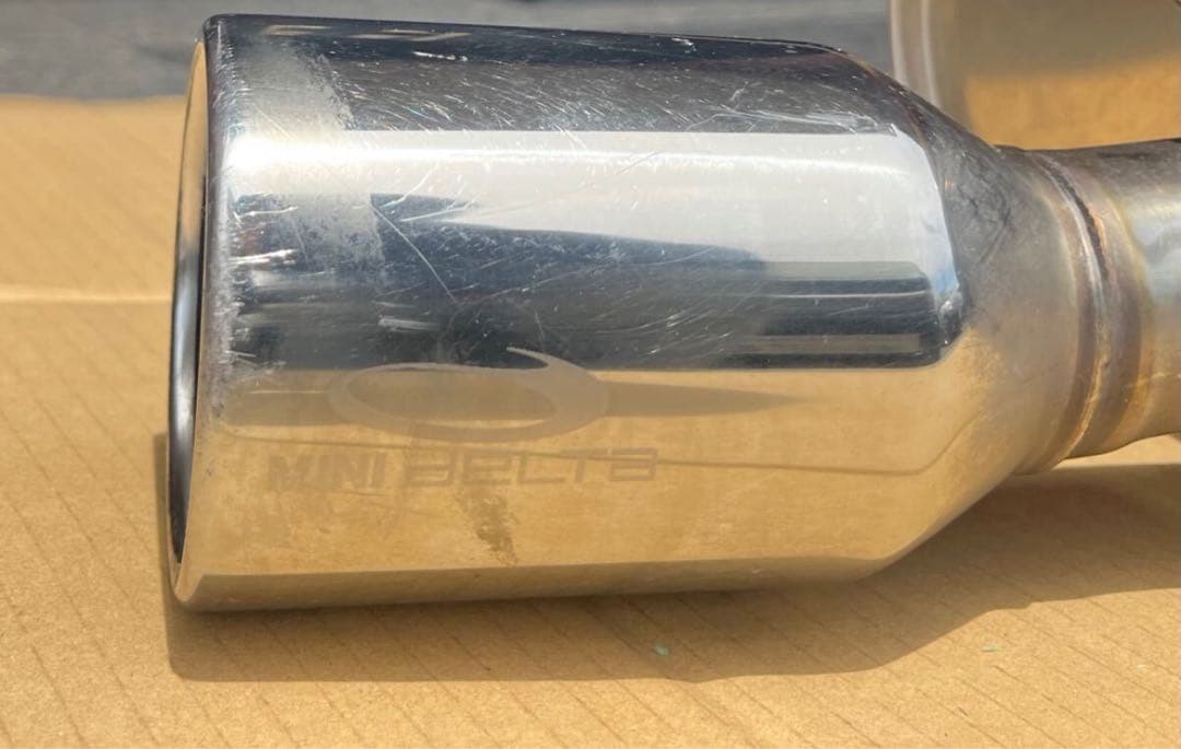 MINI DELTA シングル出しマフラー　r55