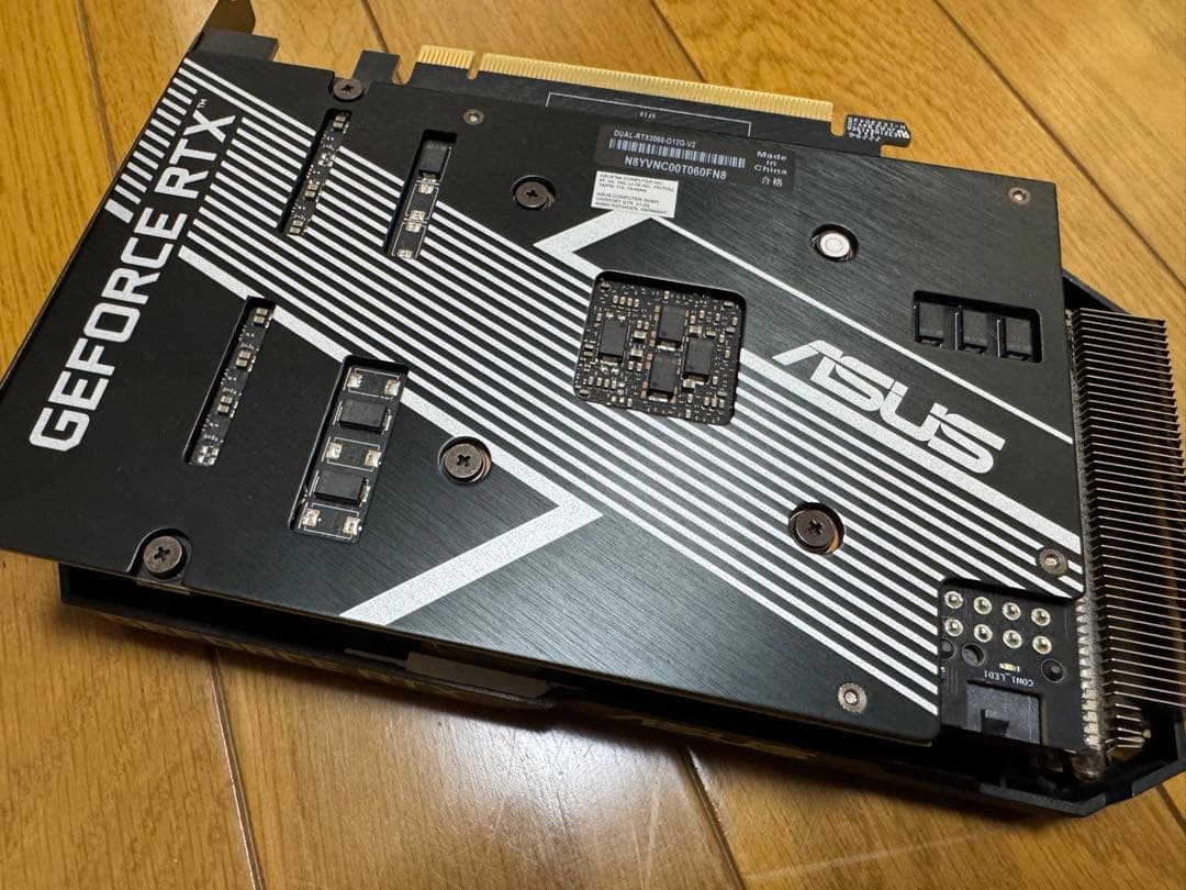 グラフィックボード・グラボ・ビデオカード ASUS NVIDIA RTX3060DUAL-RTX3060-O12G-V2