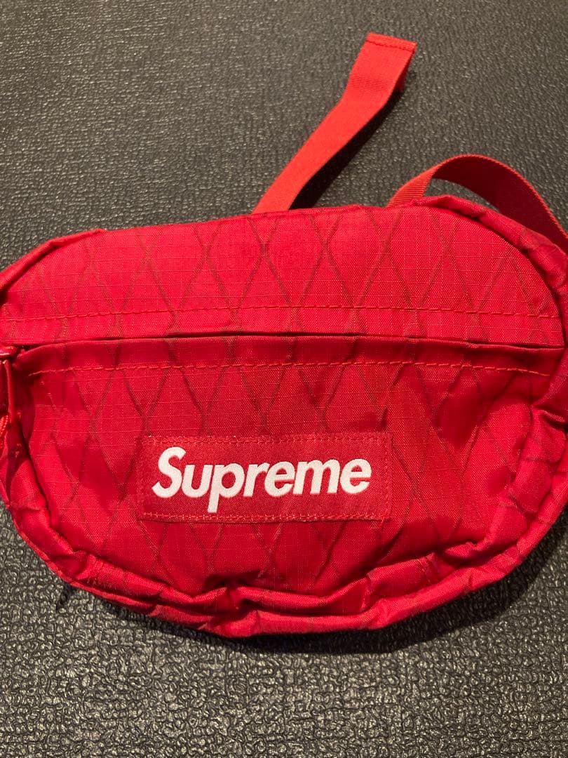 【超美品】Supreme レッド ボディバッグ・ウエストポーチ