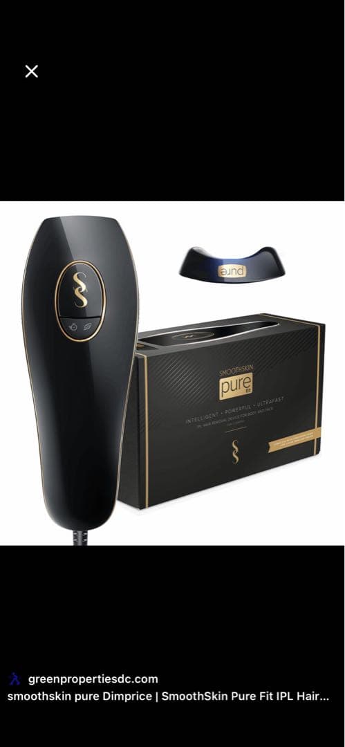 スムーズスキン smooth skin pure fit ブラック