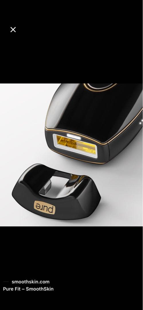 スムーズスキン smooth skin pure fit ブラック