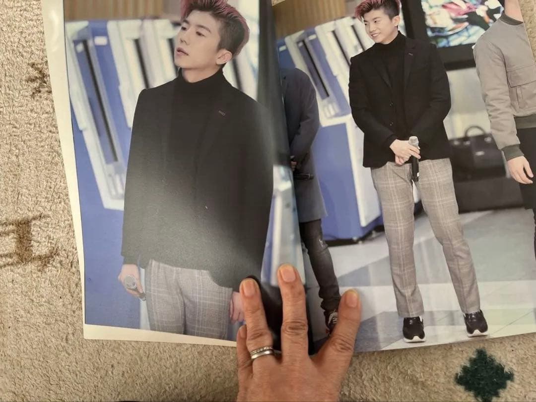 ①2PM 、ウヨングッズセット Hottest Japan ウヨン直筆サイン写真