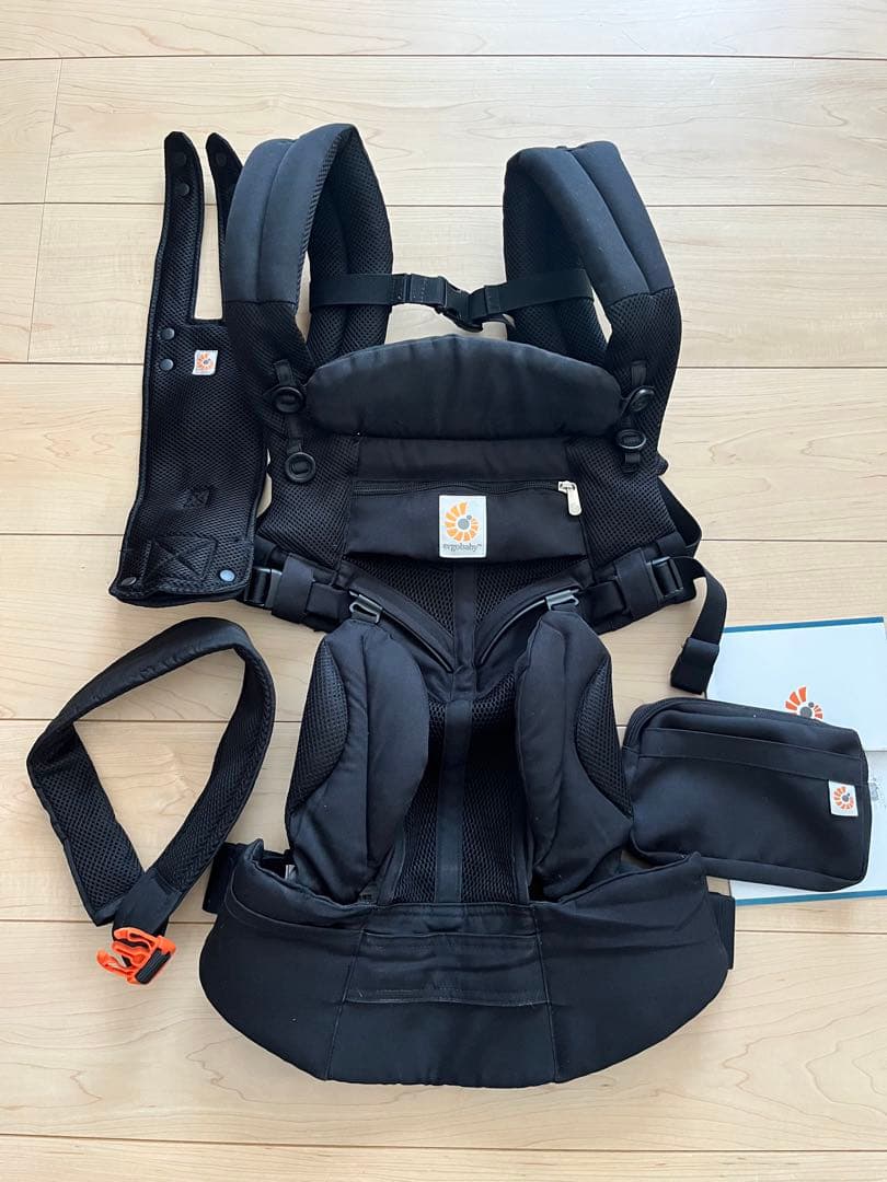 エルゴベビー ベビーキャリア OMNI360 クールエア オニキスブラック