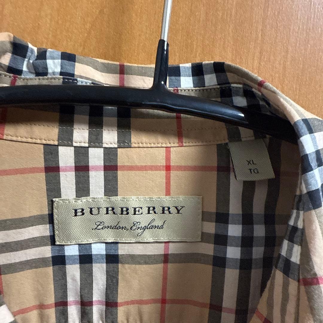 BURBERRY 19SS ニュークラシック ノバチェック 長袖 シャツ XL