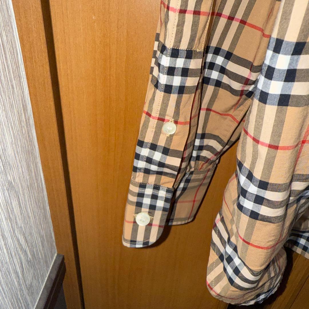 BURBERRY 19SS ニュークラシック ノバチェック 長袖 シャツ XL