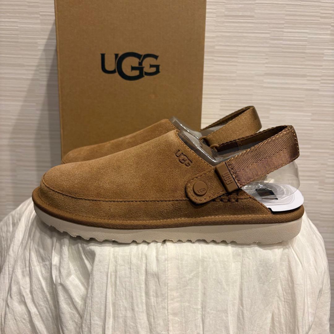 新品未使用　UGG アグ ゴールデンスター クロッグ チェストナッツ 23.5㎝