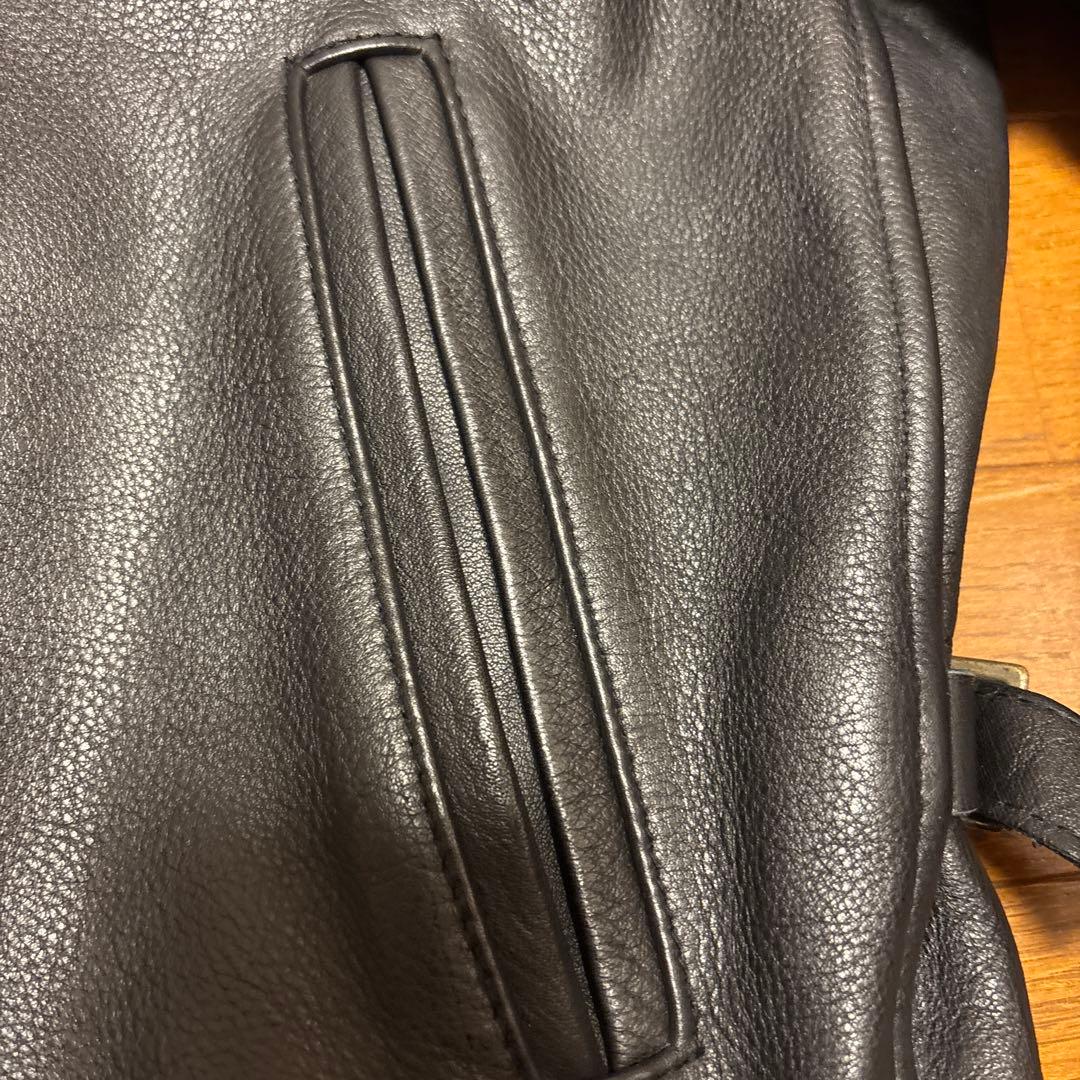 牛革・シングルレザージャケット（本革）