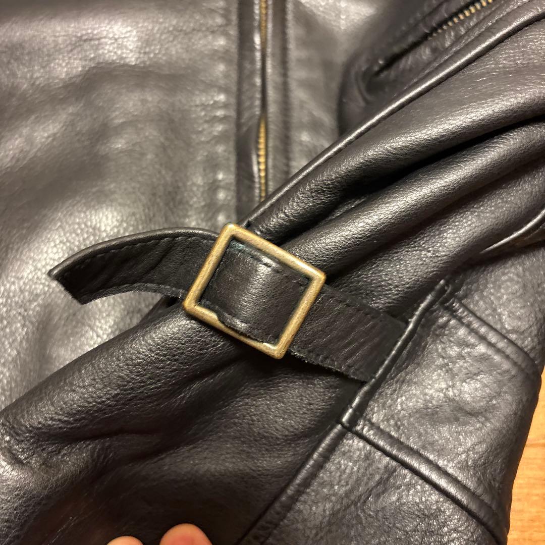 牛革・シングルレザージャケット（本革）