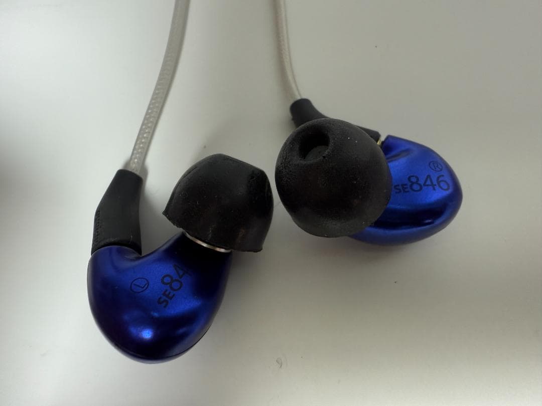 SHURE SE846 カナル型 ブルー SE846BLU-A 初代 1世代