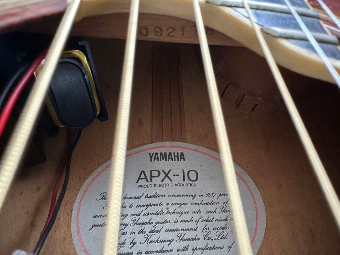 YAMAHA APX-10 MADE IN JAPAN 1980年代