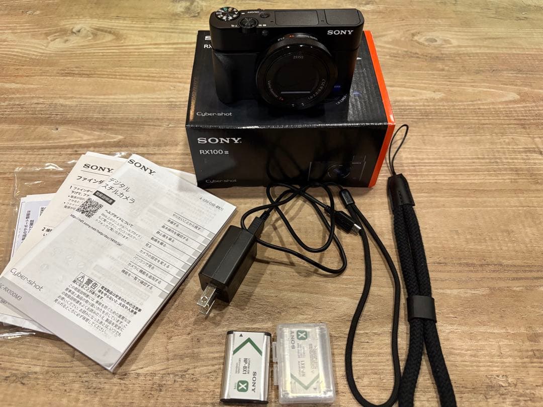 本日限定価格　美品sony サイバーショット DSC-RX100 M3 おまけ付