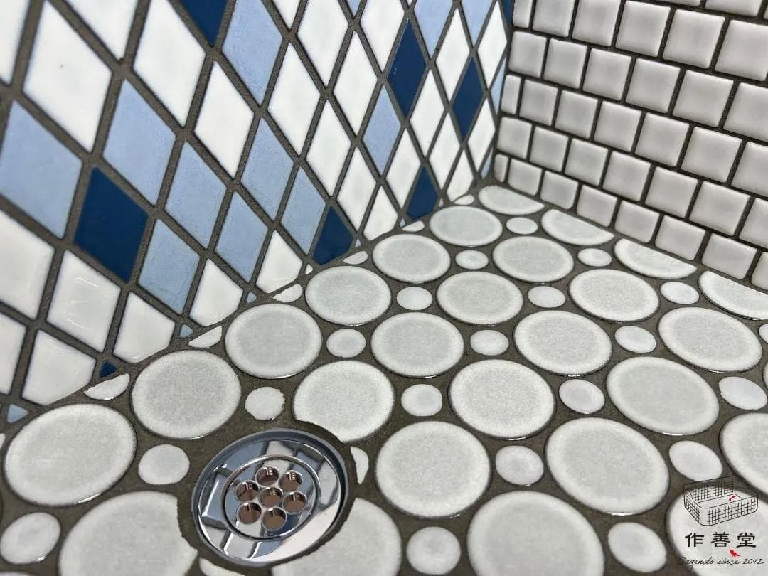 作善堂タイルシンク流し台　ガーデンパン　ガーデンシンク　ライトＳＳ　5046