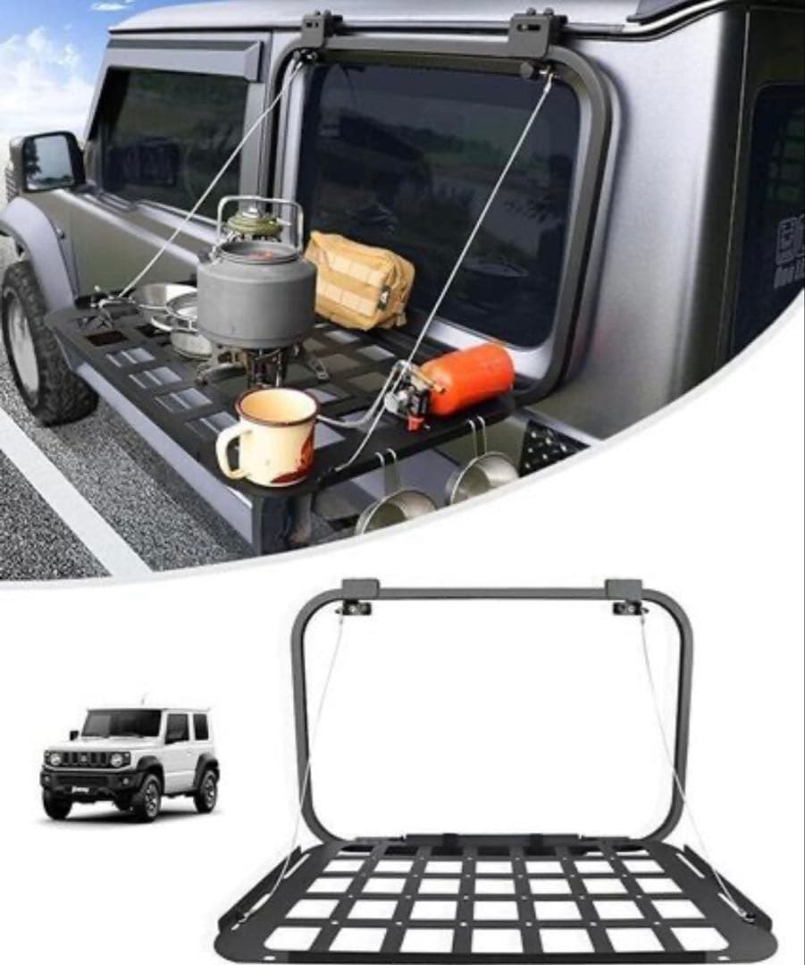 ジムニー　リアウィンドウラック