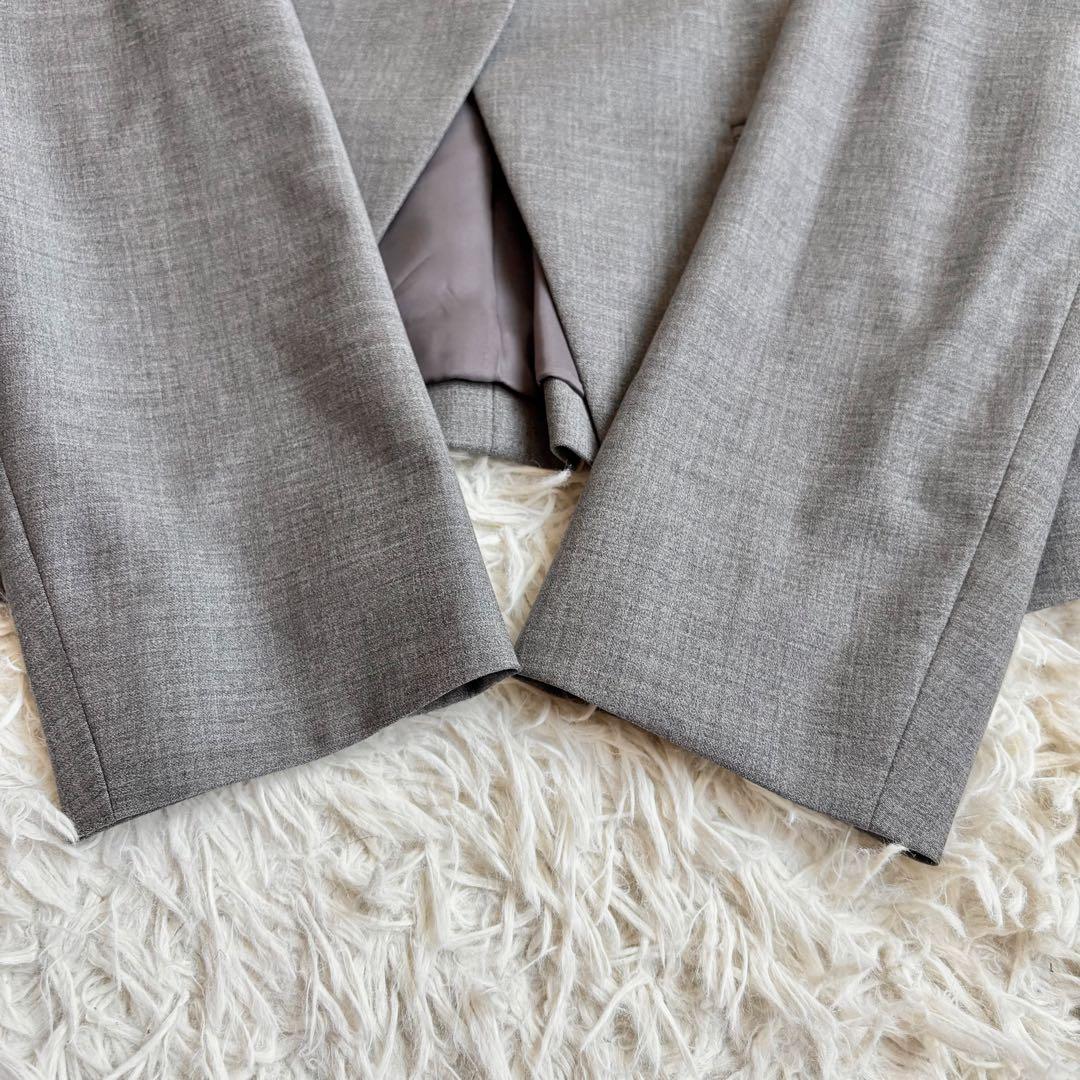 新品タグ付きあり♡セオリーリュクス スーツ上下 エグゼクティブ グレー 40/L