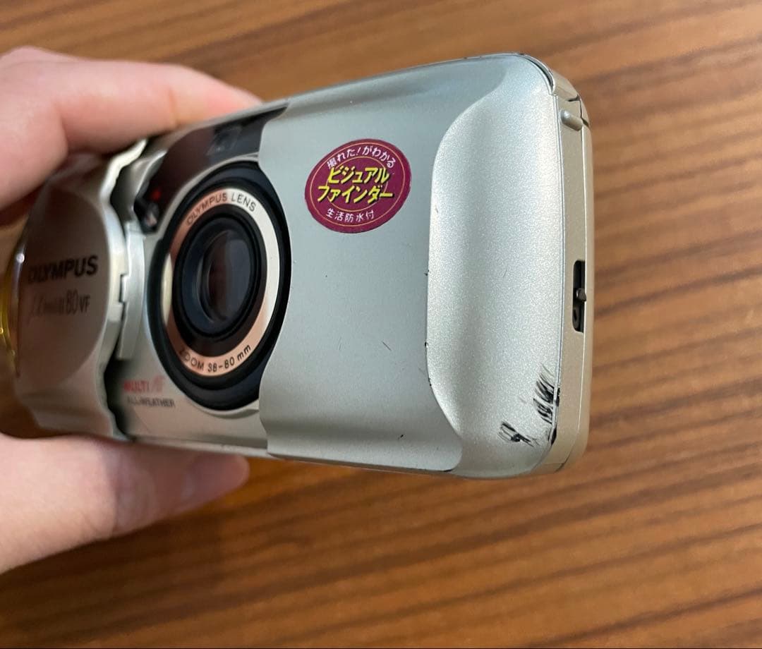 動作確認OLYMPUS μ mju II 80 VF フィルムカメラ オリンパス