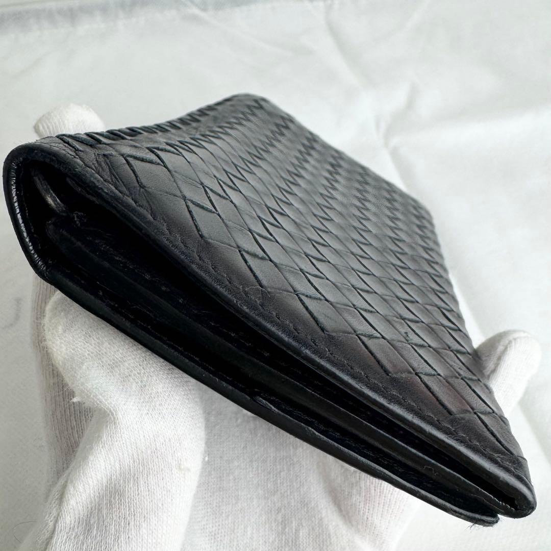 BOTTEGA VENETAボッテガヴェネタ 長財布イントレ ブラック