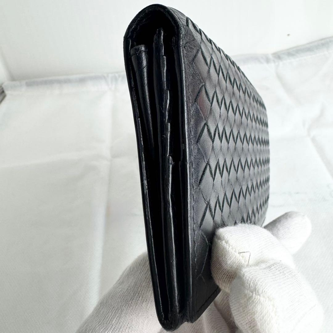 BOTTEGA VENETAボッテガヴェネタ 長財布イントレ ブラック