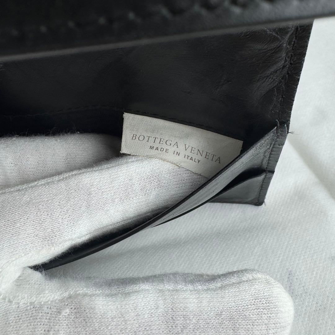 BOTTEGA VENETAボッテガヴェネタ 長財布イントレ ブラック