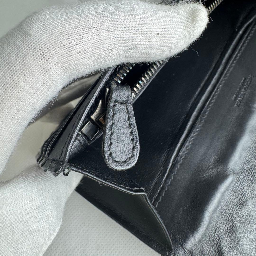 BOTTEGA VENETAボッテガヴェネタ 長財布イントレ ブラック