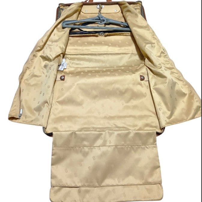 【美品】Hartmann ハートマン レザー ツイード ガーメントケース