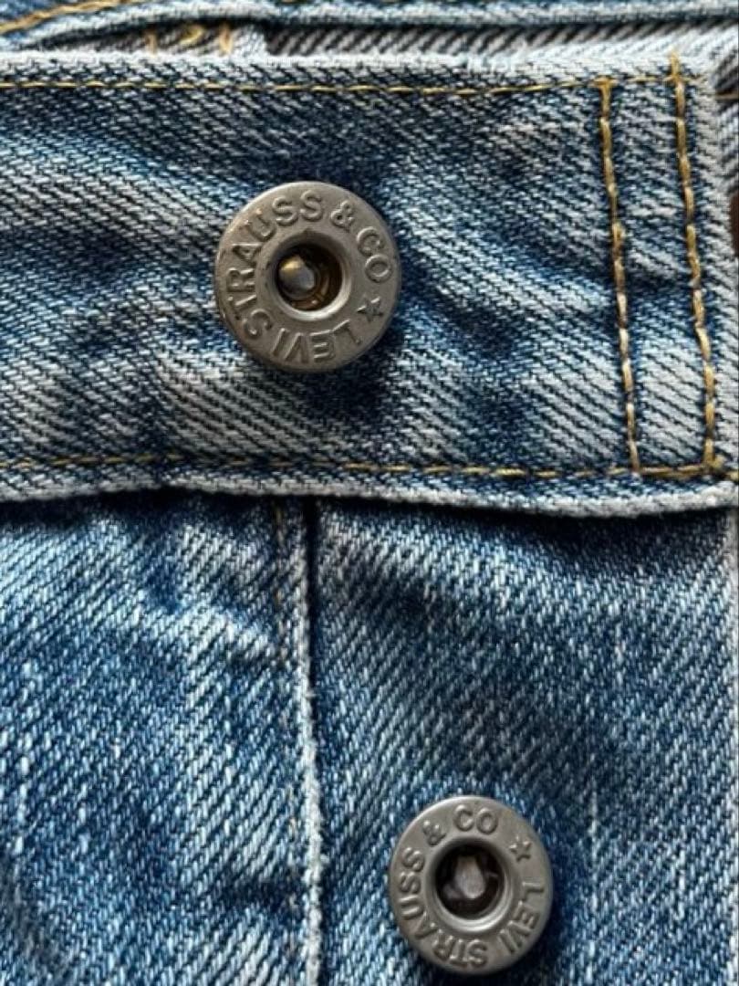 s*a様 【希少】140周年記念LEVI'S701XX BIG E赤耳 片面タブ