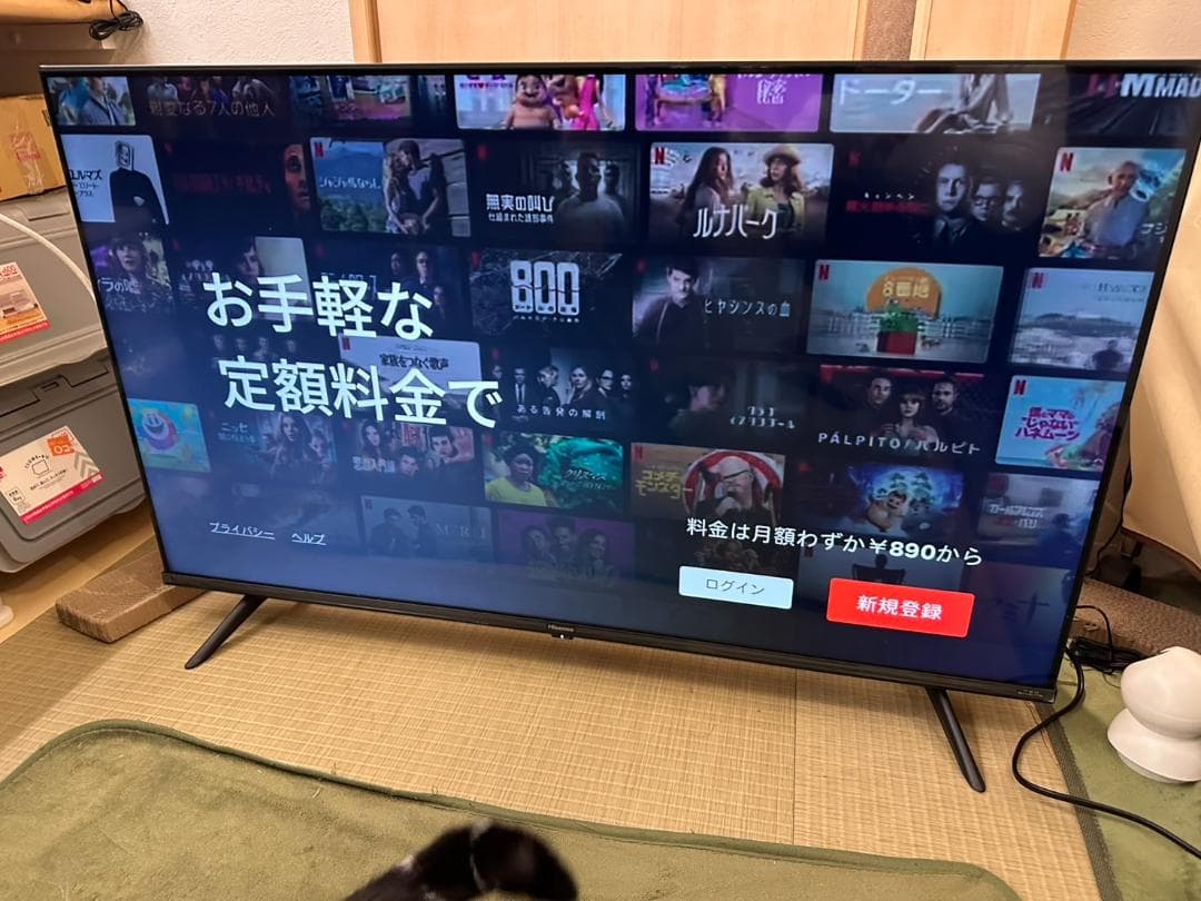 ハイセンス hisense 43型　スマートテレビ 43A6H　23年製極美品！