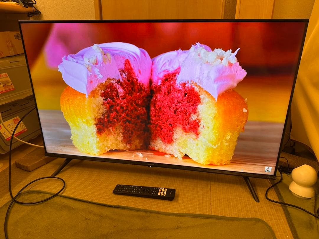 ハイセンス hisense 43型　スマートテレビ 43A6H　23年製極美品！