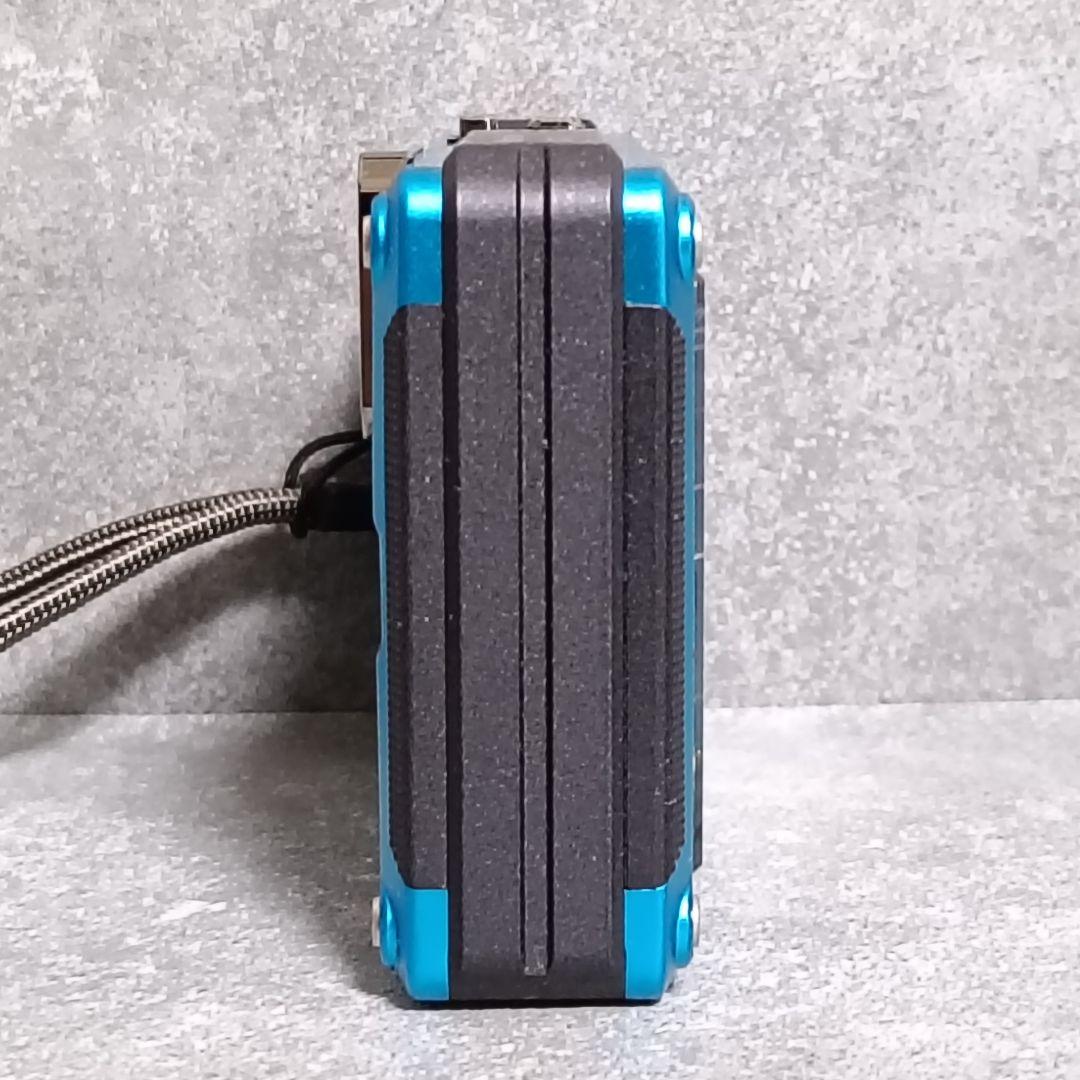動作確認済 パナソニック LUMIX DMC-FT2 防水 デジカメ 青