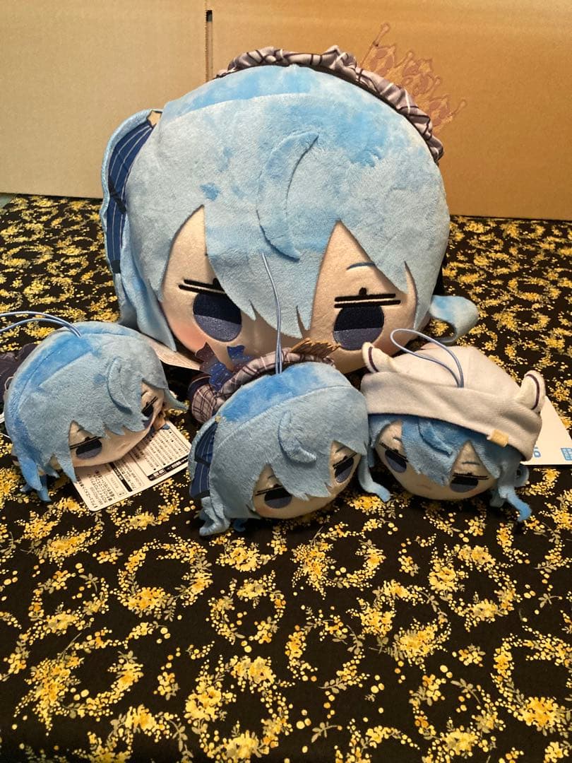 ホロライブ寝そべりBIGぬいぐるみー星街すいせいー寝そべりミニマスコットー星街