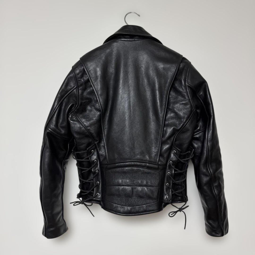 本日限定値下げ　Vanson ダブルライダースジャケット 38 ハイウェイマン