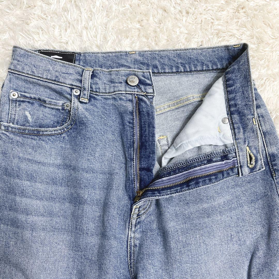 THE NEWHOUSE TNH MILTON JEAN ブルー　ワイド　25