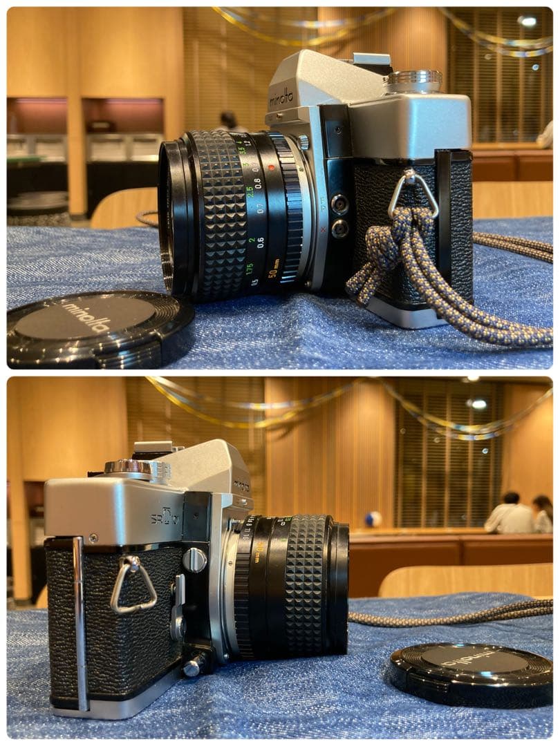 minolta srt101★ロッコールf1.4 ★完動品＊美品＊初期保証付き