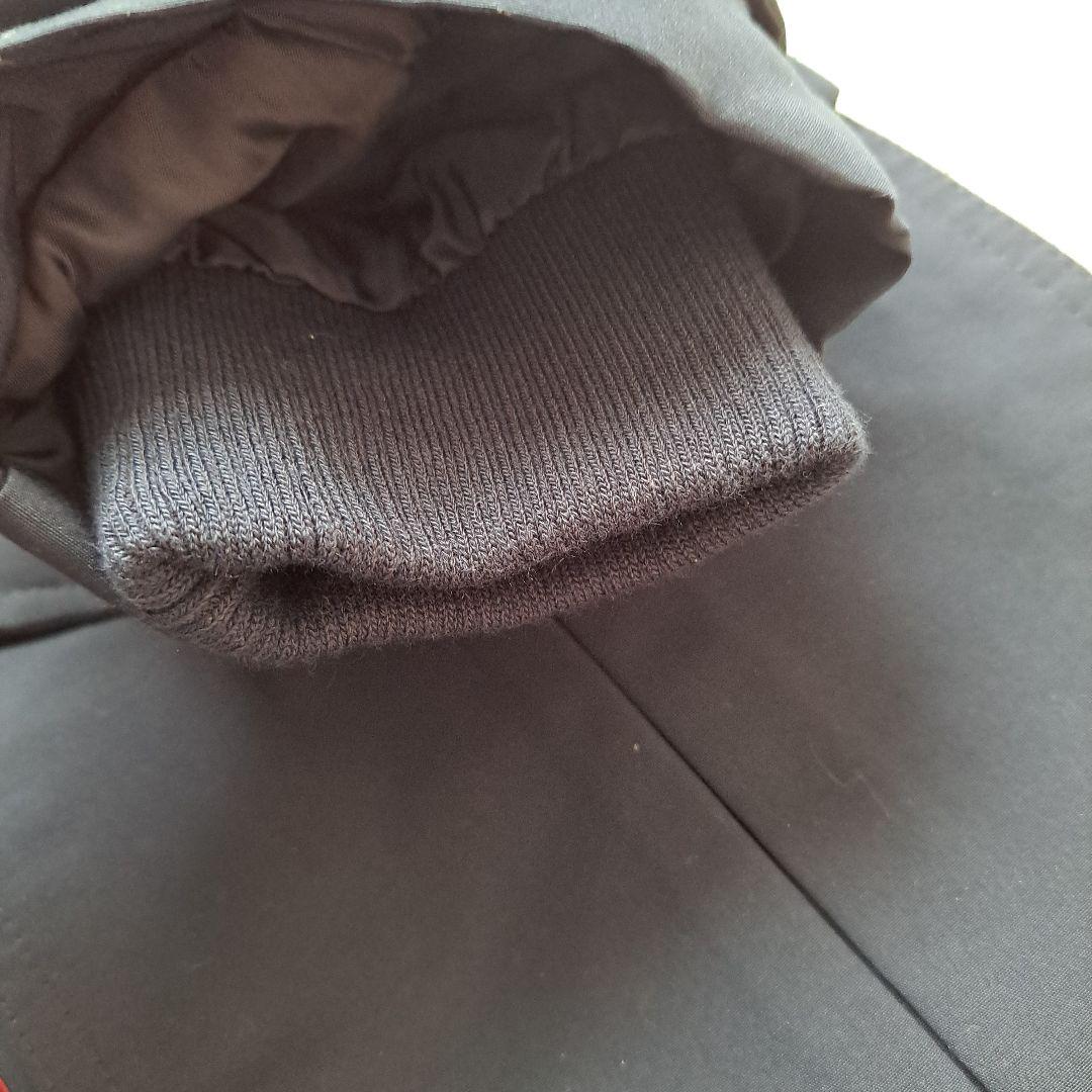 ポコちゃん【新品】ネイビー フード付きモッズコート XSサイズ 