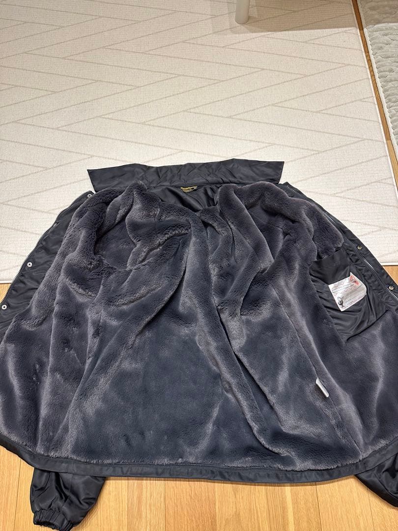 Bluco Work Garment ボアコーチ黒 Lサイズ