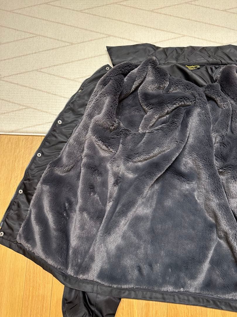 Bluco Work Garment ボアコーチ黒 Lサイズ