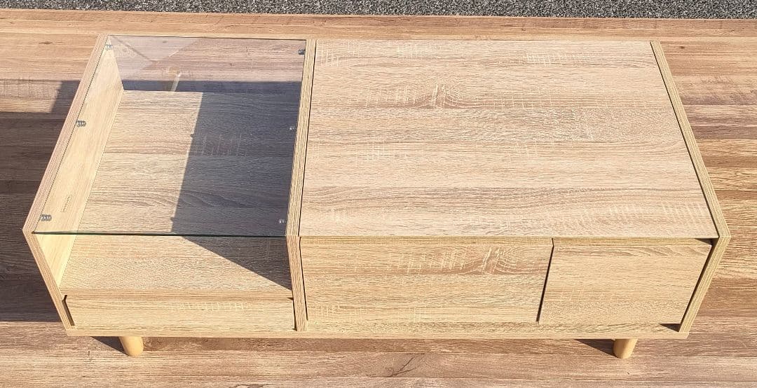 LOWYA ロウヤ ドレッサーテーブル リビングテーブル ローテーブル 鏡台