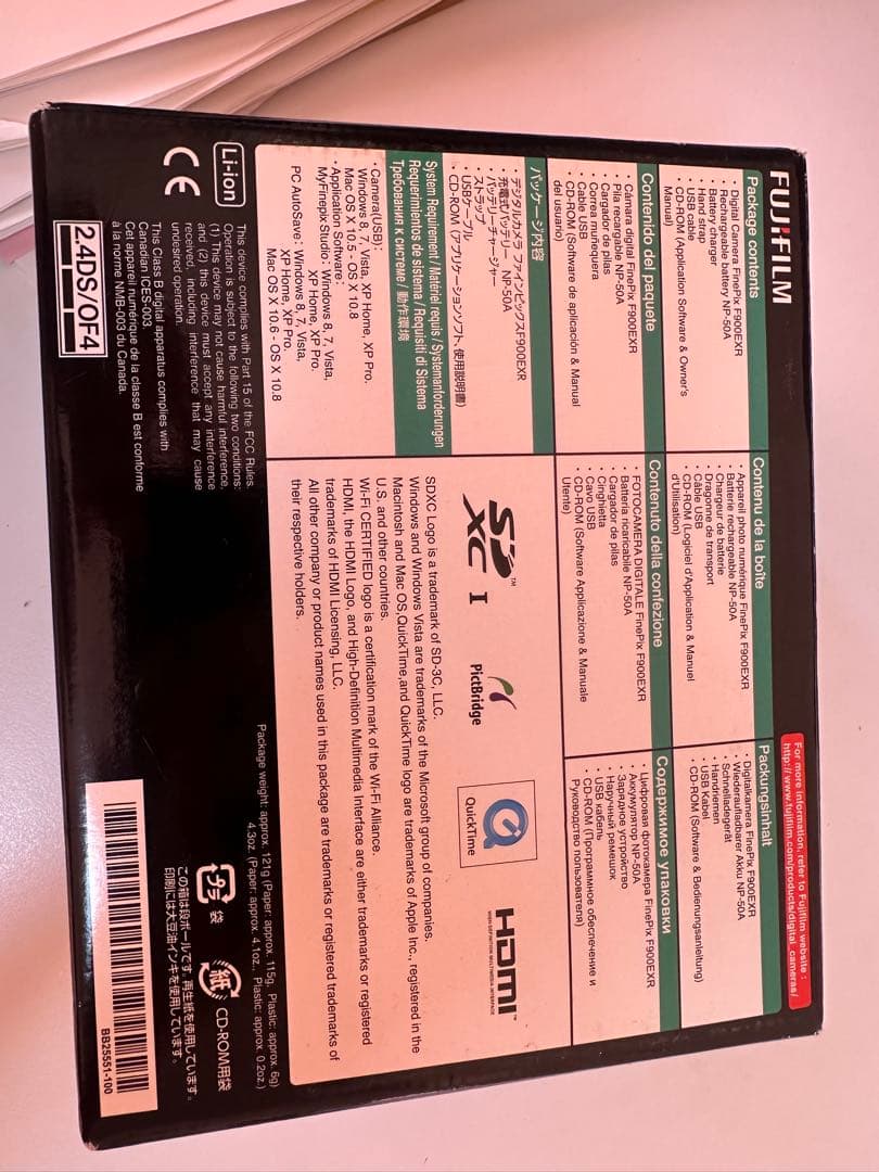 【美品】Fujifilm FinePix F900EXRコンパクトデジタルカメラ