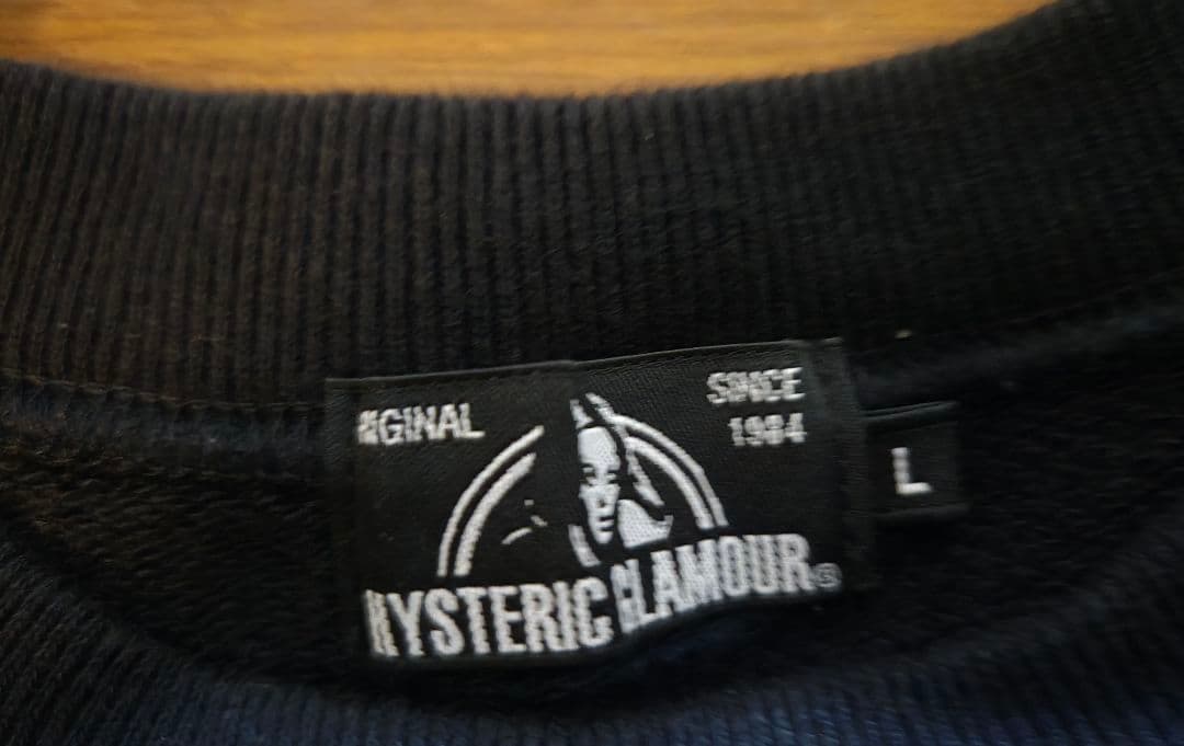 HYSTERIC GLAMOUR ガールプリント スウェット メンズL