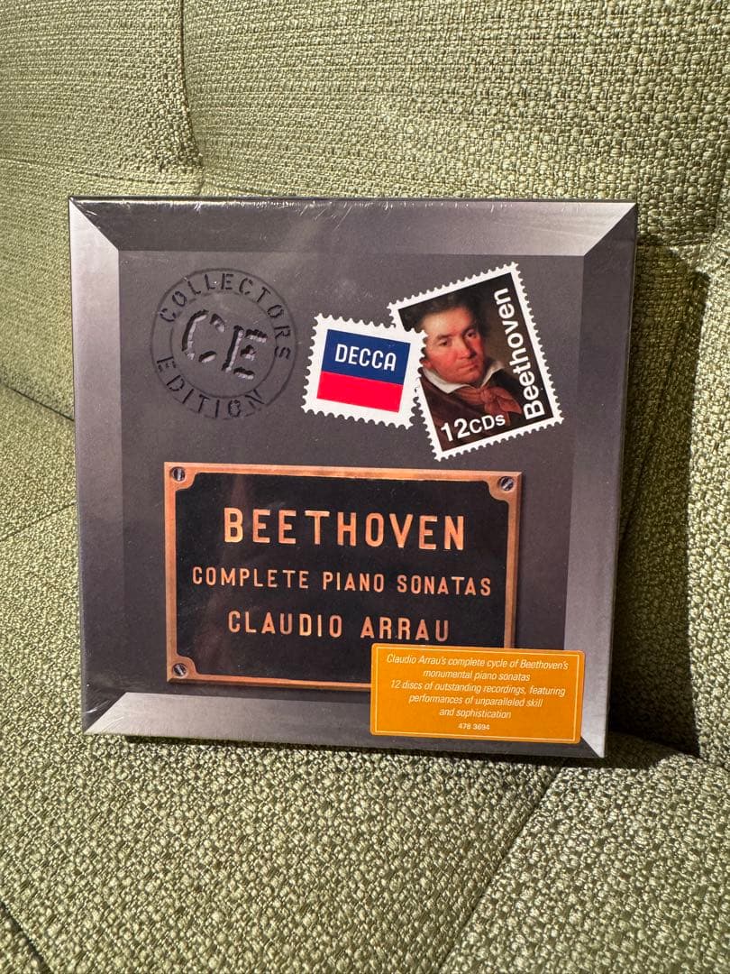 廃盤 BEETHOVEN ピアノ・ソナタ　CLAUDIO ARRAU