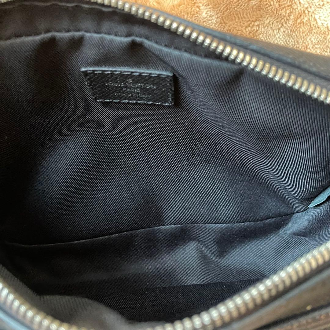 ルイ ヴィトン エクリプス タイガラマ バムバッグ ボディバッグ M30245