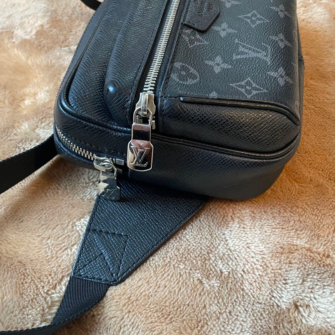 ルイ ヴィトン エクリプス タイガラマ バムバッグ ボディバッグ M30245