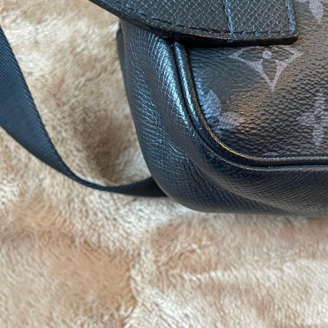 ルイ ヴィトン エクリプス タイガラマ バムバッグ ボディバッグ M30245