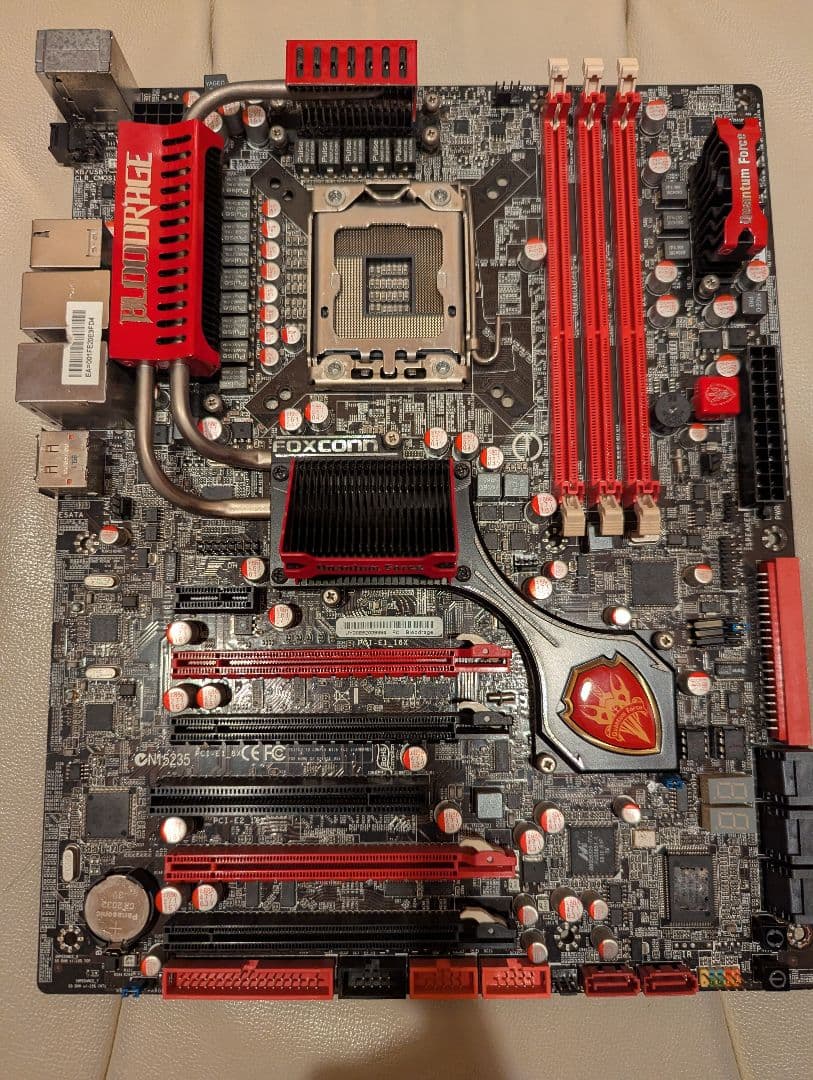 ​【希少】Foxconn BloodRage X58 LGA1366マザーボード